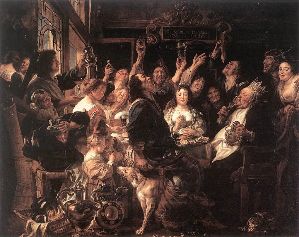 Il re beone - Kunsthistorisches Museum, Vienna
